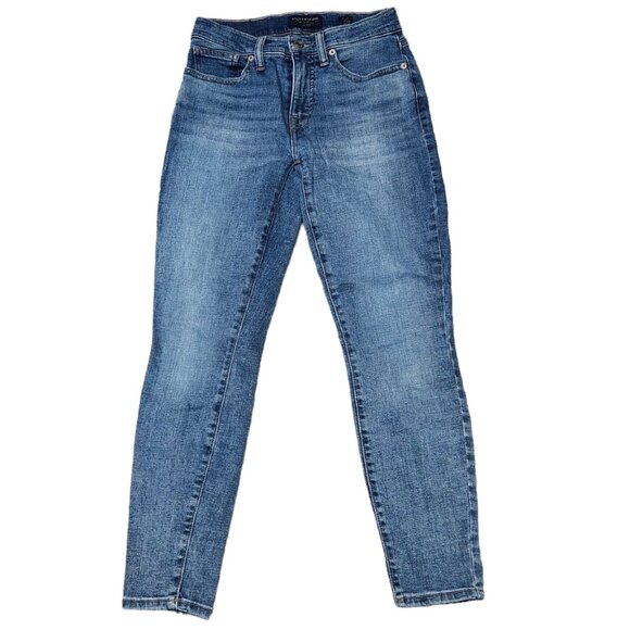 Lucky Brand Skinny Blue AVA Mid Rise Ankle Jeans 2/26A - Picture 1 of 9